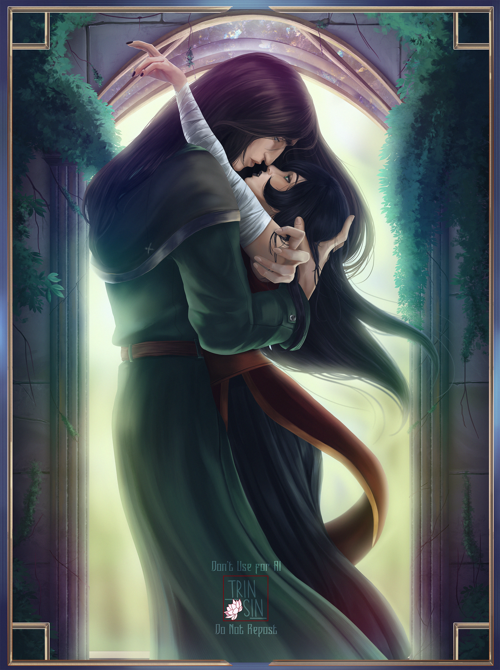 Lotus &amp; Feather of Eternal Embrace