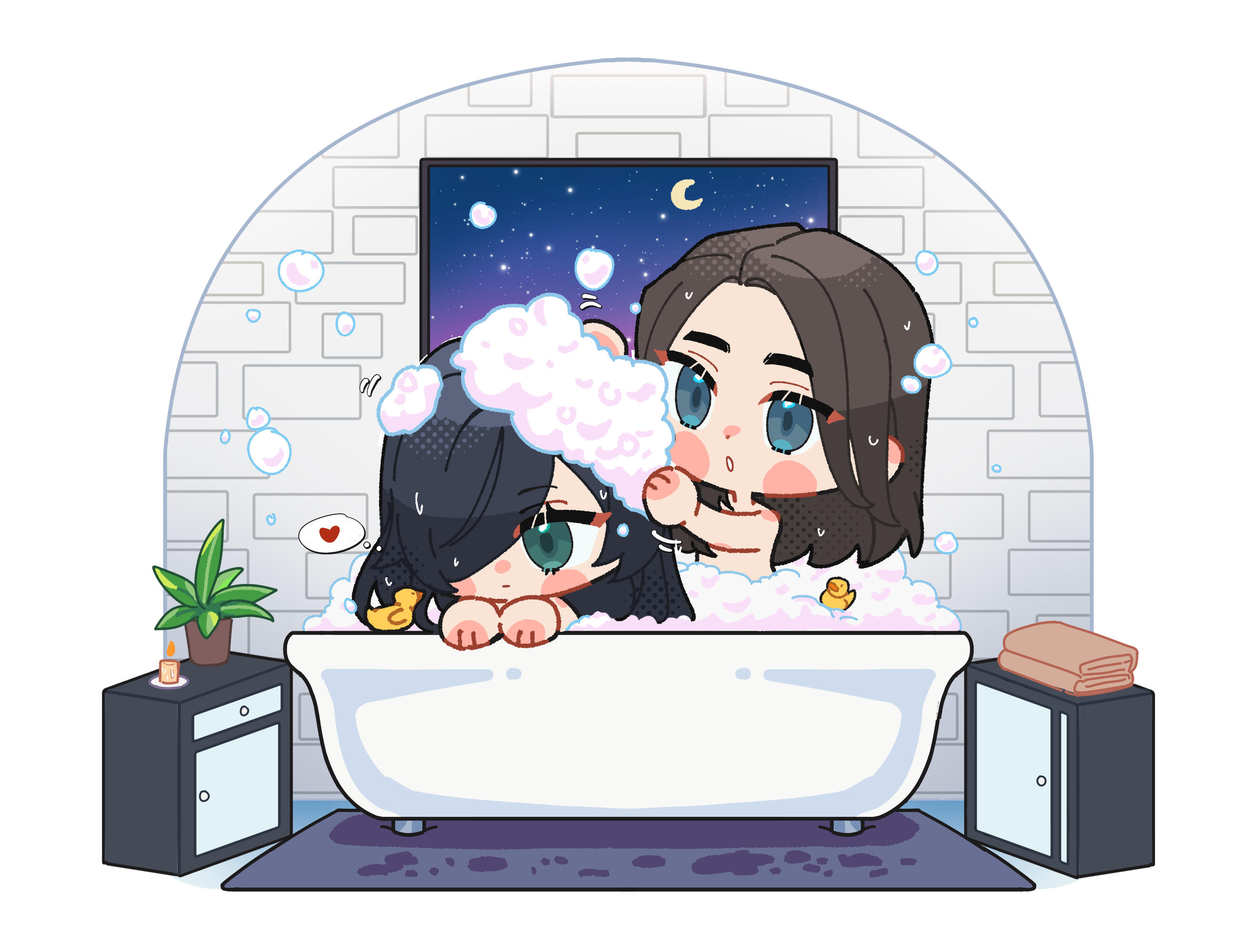 FangMai Bathtime by neulicius