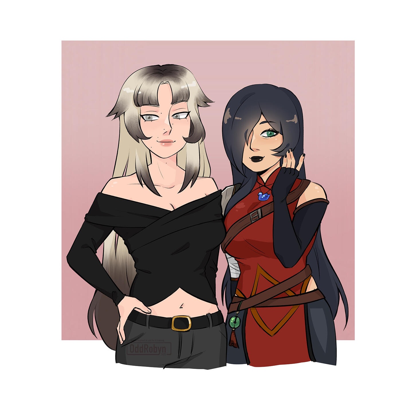 Archiary & Mai by Robynz (Comm by Jacchibi)