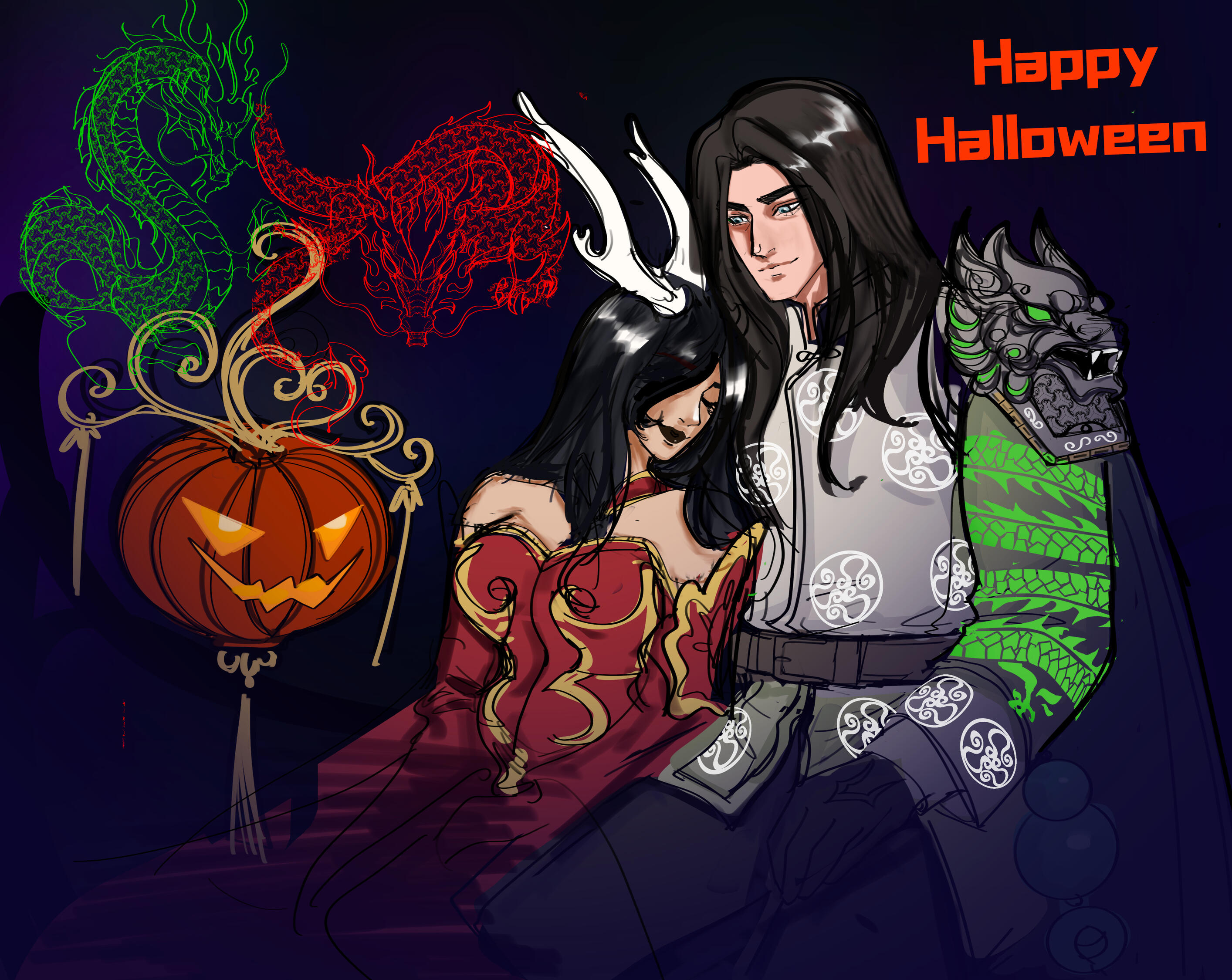 Halloween FangMai by Yusha~