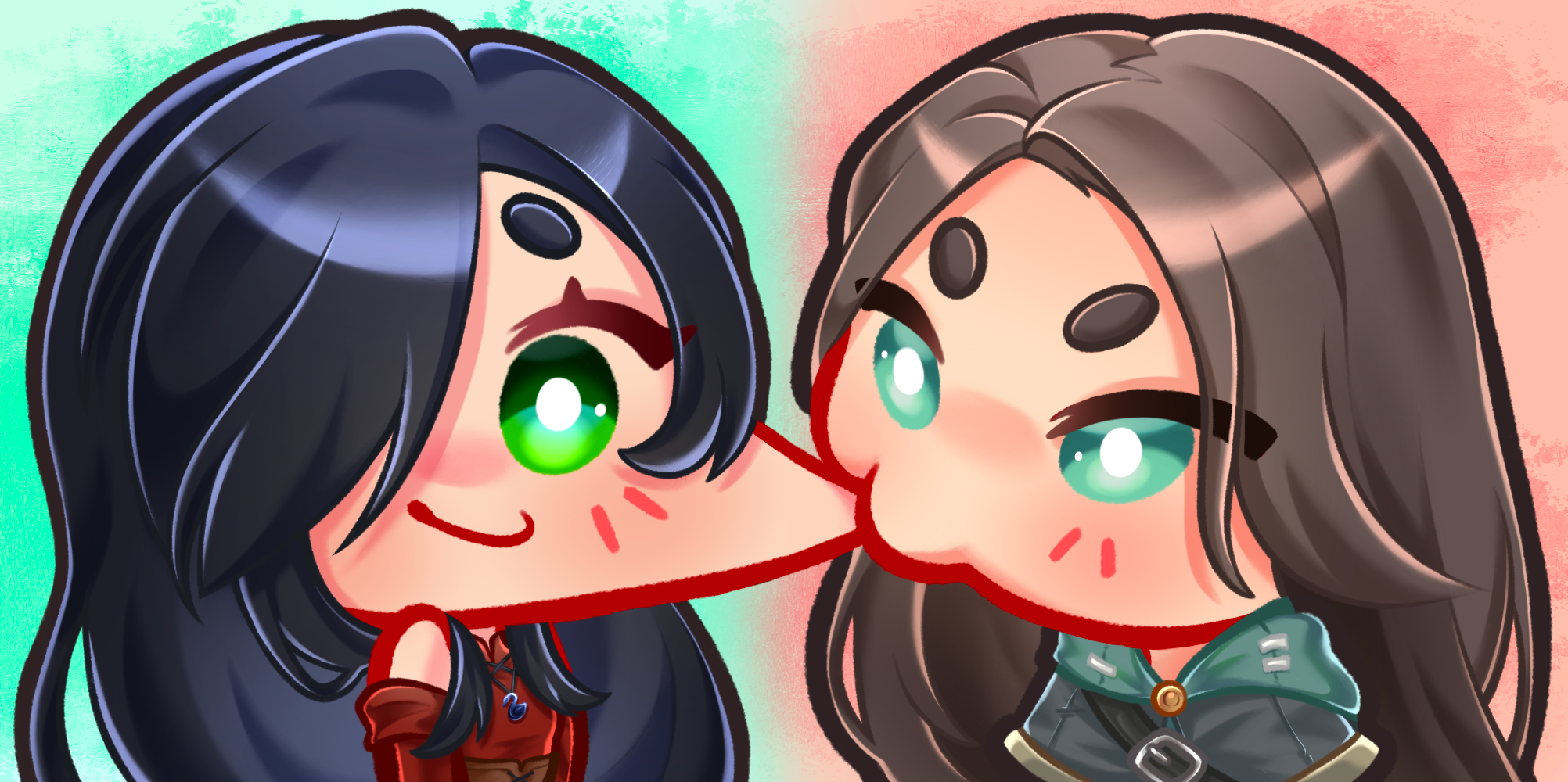 Fang nomnoms Mai by KimberlyIchigo