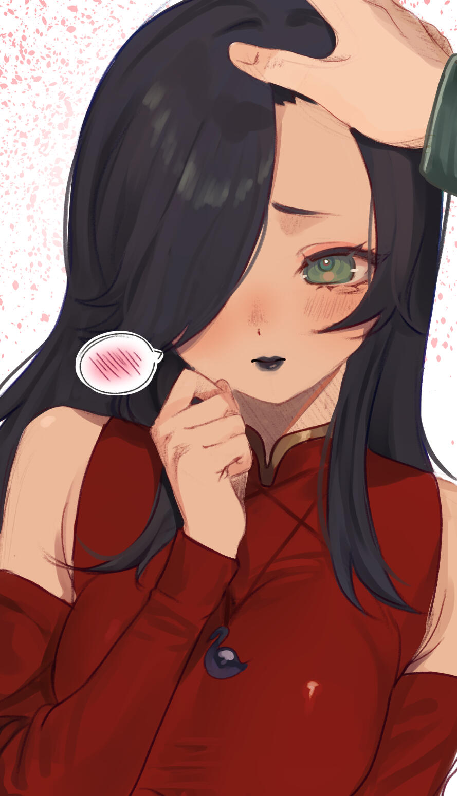 Fang gives Mai Headpats by Yuumimicat